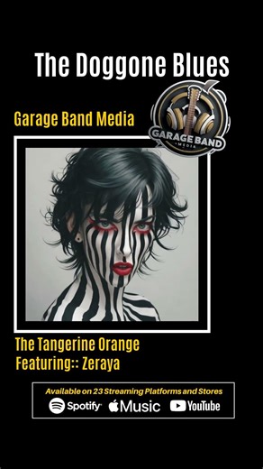 The Doggone Blues | Blues | The Tangerine Orange ( Feat: Zeraya ) #shorts #shorts #musicshorts