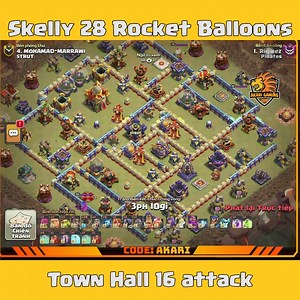 2K views · 28 reactions | Skelly 29 Rocket Balloons Cực Dị Clash of clans | Akari Gaming Trận đánh khó tin nhưng có thật như này sẽ mang lại cảm xúc khó tả cho quý khán giả. Hãy nhớ nhập mã nhà sáng tạo nội dung trước khi mua ưu đãi, mã của mình là akari, cảm ơn các bạn rất nhiều về điều này. Clash on! #clashofclans #CoC #akarigaming #supercell #akaricoc #clashofclan #supercellgames #coc | Akari Gaming | Facebook