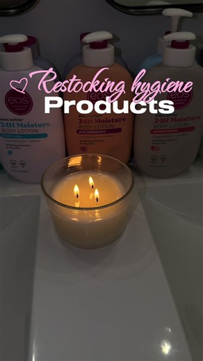 Restocking My Hygiene Products for Self-Care