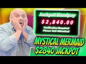 Mystical Mermaid $2840 Jackpot