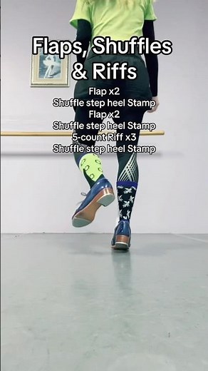 Tap Dance - Mini Tutorial - Flaps, Shuffles, & Riffs - #SHORTS #dance #tap