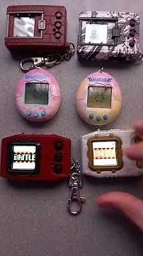 Tamagotchi Original Gen 1 y Gen 2 evolucionan a Mametchi y Mimitchi a los 6 años y un combate.