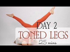 Lean Long LEGS in 25 minutes | No weights