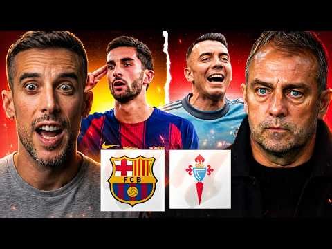 ¡NO PODEMOS FALLAR! 🔵🔴 BARÇA - CELTA EN VIVO | Reacción y Narración en Español