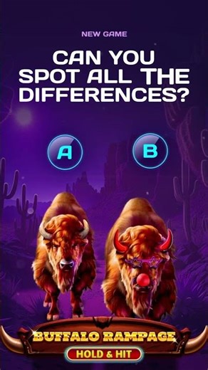 Only the Sharpest Eyes Survive the Buffalo Rampage Challenge!
