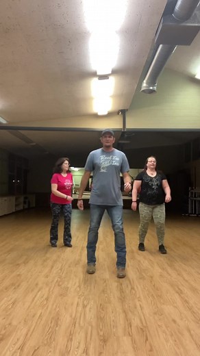 14K views · 414 reactions | The same ol two step line dance I did on the Norwegian cruise a few weeks ago. Vickiann found a greatest showman song that goes great with it. #linedance #dance #fun | Eric Dodge | Facebook