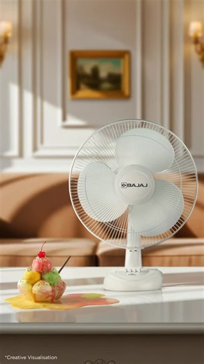 50 reactions · 8 comments | From meltdown to chill-out, that’s the Bajaj Esteem Fan for you! ️✨ Enjoy powerful cooling with rust-proof durability and a strong base for everyday comfort. | Bajaj Electricals Ltd. | Facebook