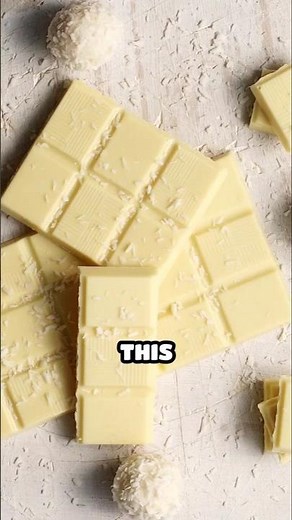 The Truth About White Chocolate 🍫🤯 #foodscience #shortsviral #baking