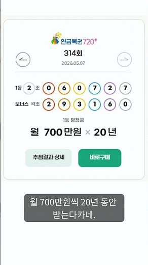 The winning numbers for the 314th Pension Lottery are out; check for the first prize right now.
