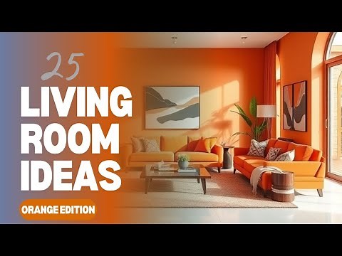 25 Stunning Orange Living Room Ideas for a Warm and Vibrant Home