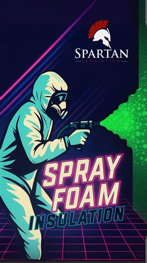 Here’s a little education on spray foam and what it’s about and how it works. | Spartan Insulation | Facebook