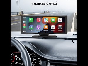 10.26 inch Wireless Wired CarPlay Android Auto Portable Car Radio B5303