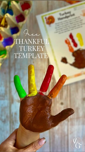 🌟Thankful Turkey Handprint Keepsake | FREE Template 🦃 What if your child’s little handprint could become a time capsule of gratitude? Because one day, that tiny hand will be too big to fit inside yours… and this is your chance to freeze the moment. ❤️ ✨ This Thankful Turkey keepsake isn’t just another craft — it’s a memory you’ll hold onto long after the paper fades. Each feather becomes a story: “I’m thankful for Daddy,” “for pancakes,” “for snuggles.” You’ll laugh, maybe tear up — but you’ll