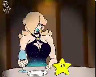 She must really like the color red #MarioxRosalina #SuperMario #Mario #Rosalina