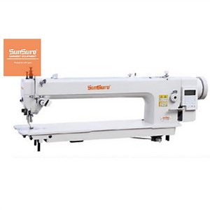[Hot Item] Long Arm Computerized Lock Stitch Sewing Machine with Top and Bottom and Auto Trimmer