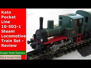 Kato N Gauge Pocket Line 10-503-1 Steam Locomotive Train Set - Review