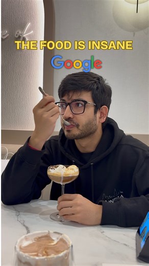 Amit Dutta on Instagram: "Hard to leave when the office food is so good! 🍽️ [google, google office, google london, software engineer, software developer, office food, trending] . . . #google #googlelondon #softwareengineer #foryoupage #latestreels"