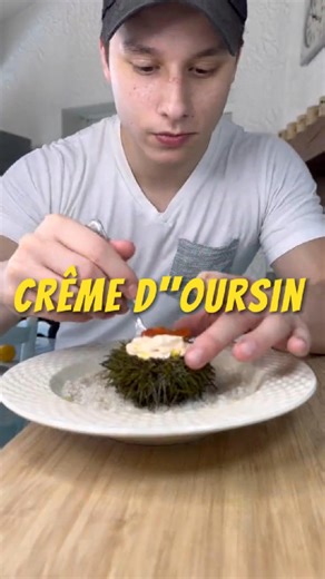 83K views · 1.4K reactions | Crême d''Oursin - 2 Oursin - 100g Crème fraiche liquide - Piment d''esp #recettegourmet #oursin #cuisinecreative #quoimangeroumanger | Quoi manger? Où manger? | Facebook
