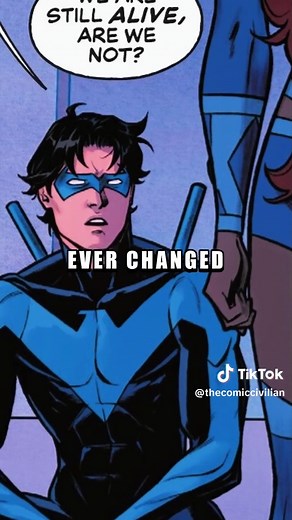 Nightwing Learns The Truth About DC Comics?