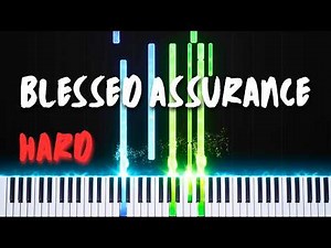 Blessed Assurance | HARD PIANO TUTORIAL BY Extreme Midi