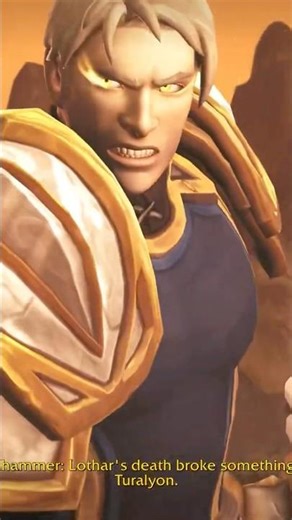 Turalyon Goes Berserk After Doomhammer Kills Anduin Lothar