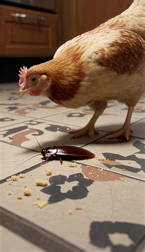 What Happens When a Chicken Meets a Cockroach? #cockroaches #chicken | Epic Natural Health