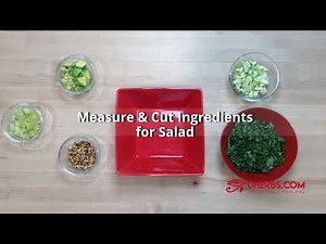 Raw Avocado And 12 Grape Salad With Walnuts | Dherbs