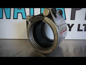 Straub Combi Grip - pipe coupling for joining metal and plastic pipe connections