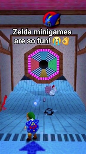 Shout out minigames. #zelda #oot #ocarinaoftime #minigames #nostalgia #1998 #gamecube #n64