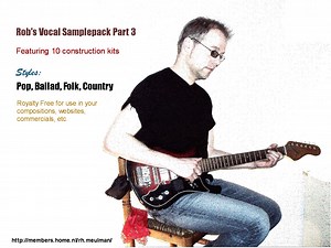 Rob's Vocal Samplepack part 3 by Rob Meulman - Vocals