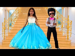 Alice dresses up For The Princess Ball - stories about friendship and kindness - Videos For Kids