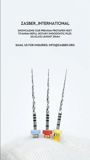 Protaper Next Endodontic NiTi-Titanium Files for efficient Rool canal Treatment #rootcanaltreatment