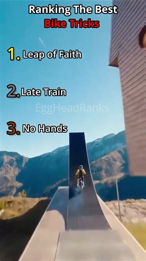 Ranking The 3 Most INSANE Bike Tricks