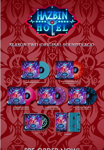 Hazbin Hotel Season Two Soundtrack Pre-Order Now