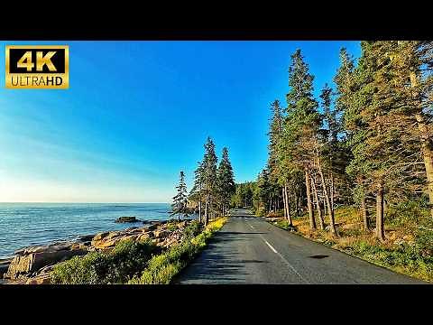 We Drove Acadia's MOST SCENIC Road - 4K Driving Adventure