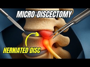 Lumbar Micro Discectomy Procedure Explained and Visualized