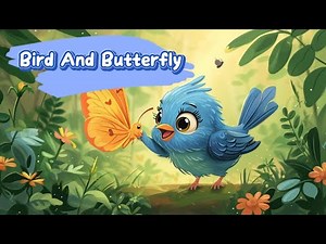 Bird And Butterfly | Cartoons For Kids | Baby story | Story for kids