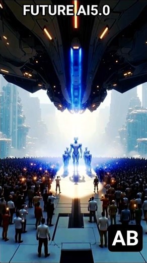 “When Aliens Descended on a Sci-Fi Megacity” #SciFi#AlienInvasion#FutureCity#usa #usaaudience