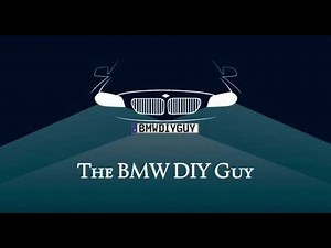 BMW E83 X3 halogen low beam headlight replacement DIY