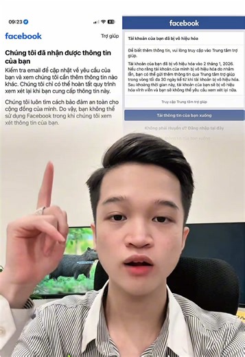 Người Dùng Có Thể Để tại Ảnh Đại Diện, Vì Fb Đã Khắc Phục Lỗ Hổng...Còn Ai Bị Khoá Không Nhỉ ?? #LearnOnTikTok #mokhoafacebook #vohieuhoafacebook #dinhchi180ngayfacebook