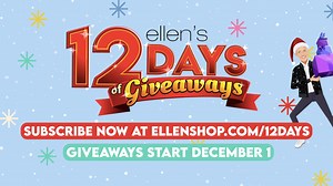 179K views · 5.1K reactions | The 12 Days of Giveaways are here! All you have to do is sign up for my newsletter at ellenshop.com/12days and get ready to enter for a chance to win 12 of my best Giveaway prizes ever! The first Giveaway starts this Friday, December 1st, so subscribe NOW to make sure you don't miss out at ellenshop.com/12days! | Ellen DeGeneres | Facebook