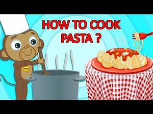 How To Cook PASTA?! Funny Animal Cartoons for Children by Adventures of Annie and Ben! - Videos For Kids