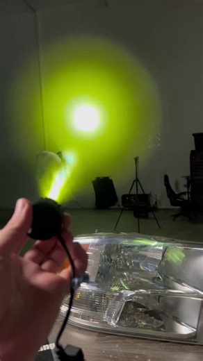 Laser bulbs are not good headlight bulbs ❌ #HeadlightRevolution Besides the problem with the glare cap blocking these, the laser bulb would never create a safe beam pattern to use. Where do you think this bulb would work? #Laserbulbs #Headlights #Lighting #LED