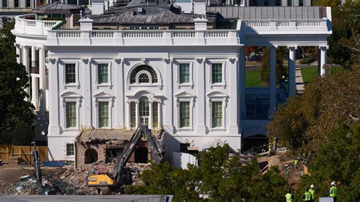What lawmakers are saying about Trump's demolition of the East Wing