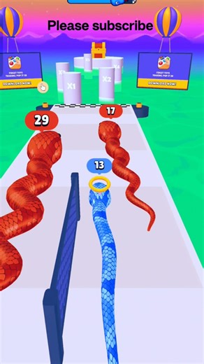 snake run 3d new update part 105 #viralvideo #snake