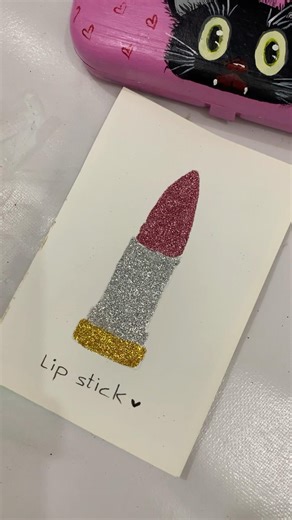 Lipstick 💄 art #lipstick #painting #lipsticklover