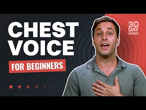 Chest Voice Exercises Super Easy for Beginners | 30 Day Singer