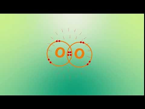 formation of covalent bond in oxygen molecule