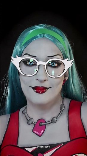 Ghoulia Yelps (Monster High) Makeup | Maria Pol #31daysofhalloween #monsterhigh #cosplay