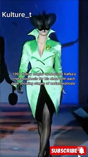 Thierry Mugler's MOST ICONIC Spring Summer 1997 Collection #shorts #fashion #thierrymugler #runway